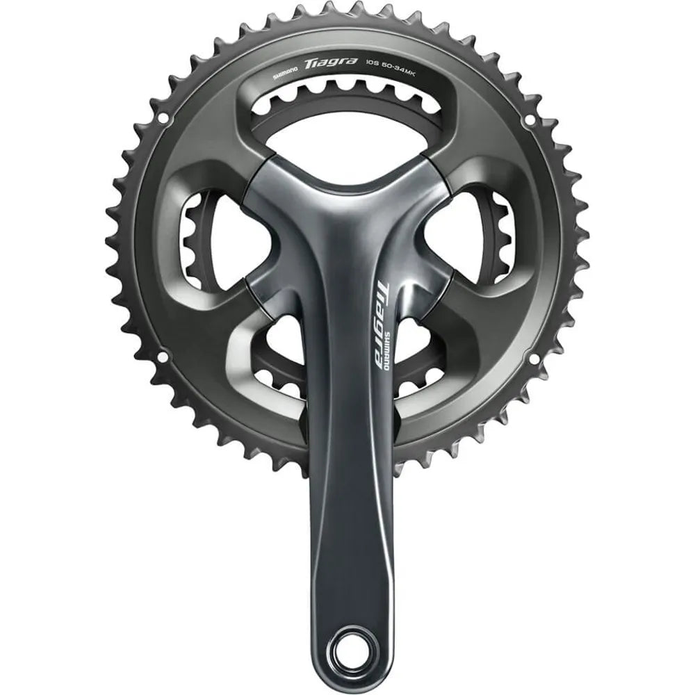 Shimano Tiagra FC-4700 10 Speed Compact Chainset 50/34 175mm in Silver