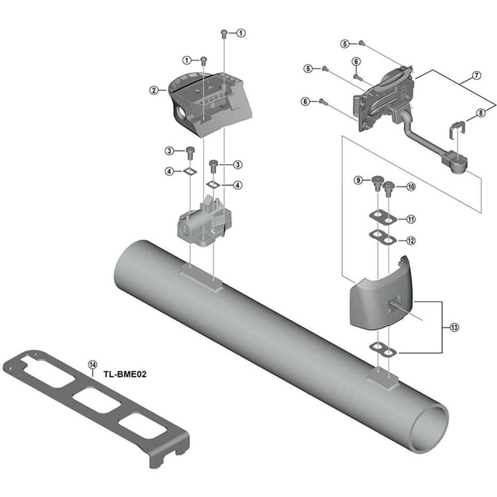 Shimano TL-BME02 Battery mount setting tool for BM-E8010 (BT-E8010)