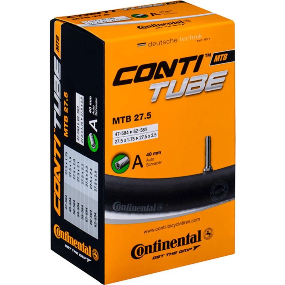 Continental Mountain Bike Inner Tube with Schrader Valve