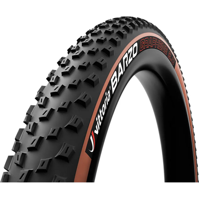 Vittoria Barzo 29 Inch XC TLR G2.0 MTB Tyre in Black and Tan