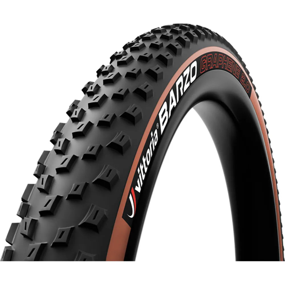 Vittoria Barzo 29 Inch XC TLR G2.0 MTB Tyre in Black and Tan