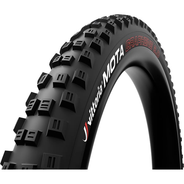 Vittoria Mota 4C G2.0 Enduro 2-Fold TLR Mountain Bike Tyre in Full Black