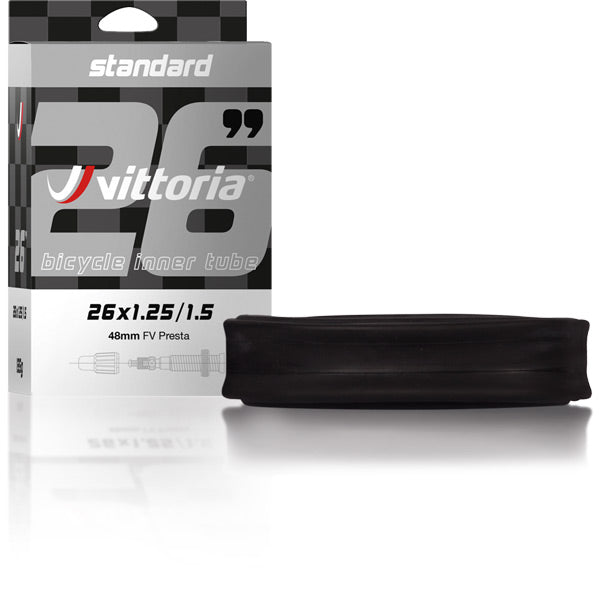 TUBE Vit Sta 16x1.5/1.75 AV Schr 48mm Black 16 x 1.5 - 1.75 inches schrader 48mm