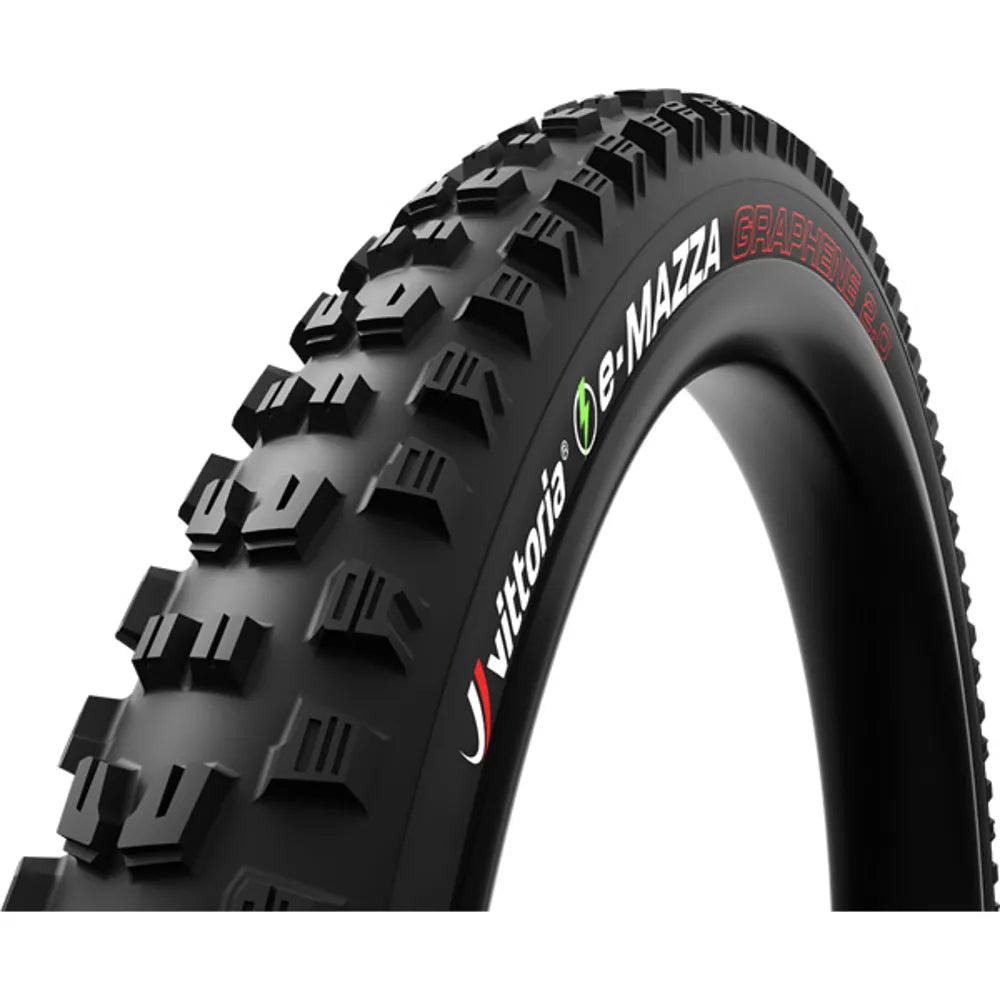 Vittoria E-Mazza G2.0 4C TLR Enduro E-MTB Mountain Bike Tyre in Black