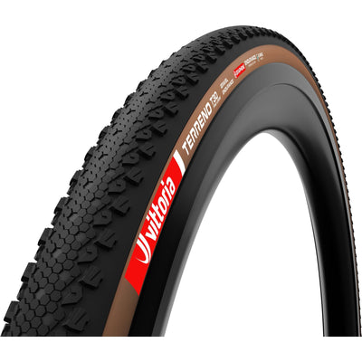 Vittoria Terreno T30 Fine Loose 700x45c Gravel Endurance G2.0 Tubeless Ready Tyre in Brown