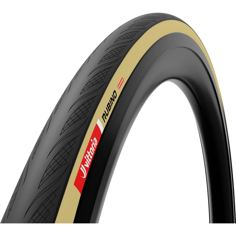 Vittoria Rubino V G2.0 Folding Clincher Road Cycling Tyre in Tan