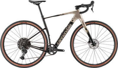 2026 Cannondale Topstone Carbon 4 CUES 1x Gravel Bike in Platinum, side view