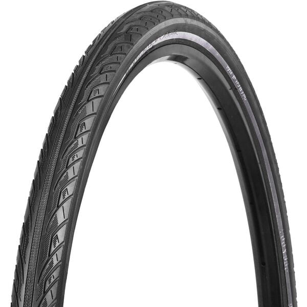 Nutrak Zilent with Puncture Belt and Reflective Stripe Commuter / Trekking Tyre - 26 x 1.75 inches
