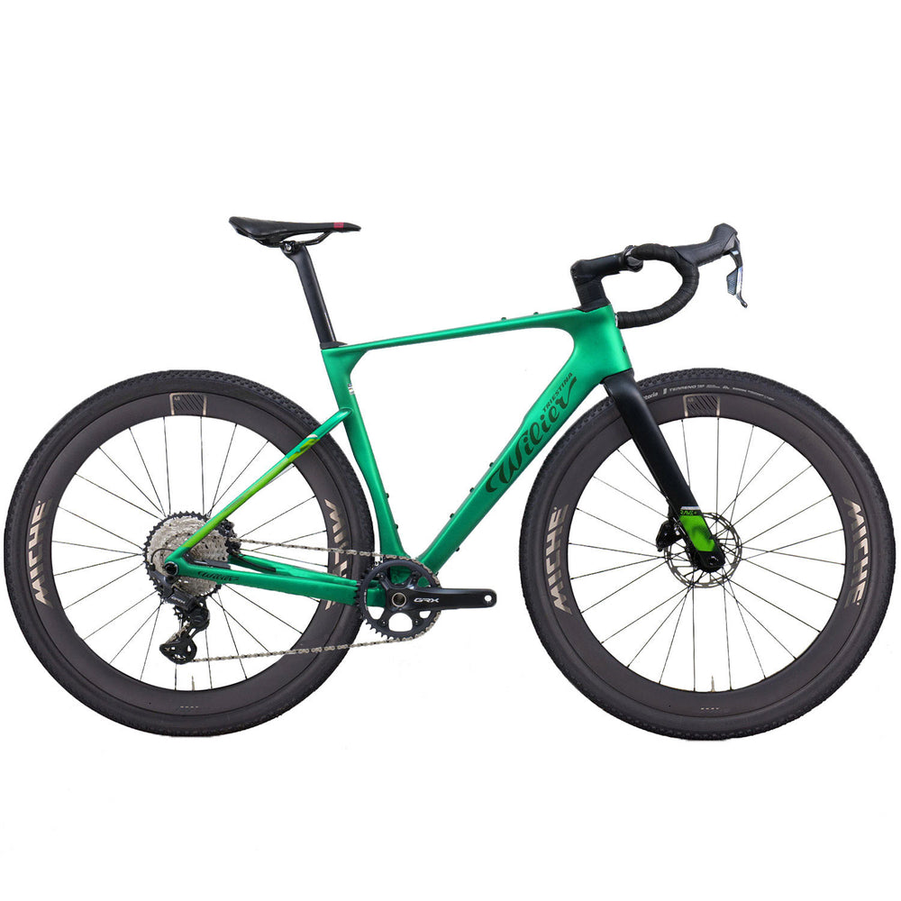 Wilier Rave SLR ID2 GRX Di2 Graff Aero Gravel Bike In Green
