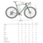 Wilier Rave SLR ID2 GRX Di2 Graff Aero Gravel Bike In Green