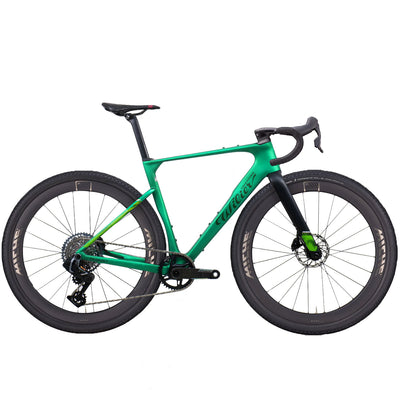 Wilier Rave SLR ID2 Force E1 Gravel Bike In Pixel Green