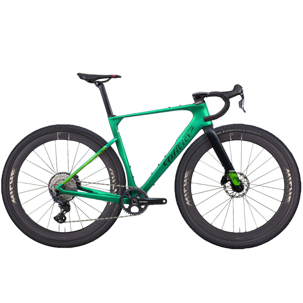 Wilier Rave SLR ID2 GRX Di2 Graff Aero Gravel Bike In Green