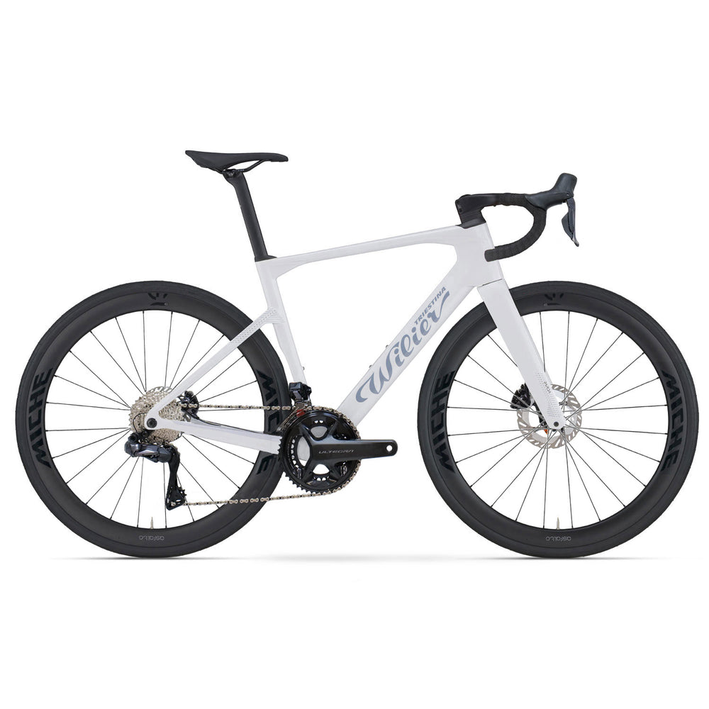 Wilier Rapida Ultegra Di2 Road Bike In Weekend White