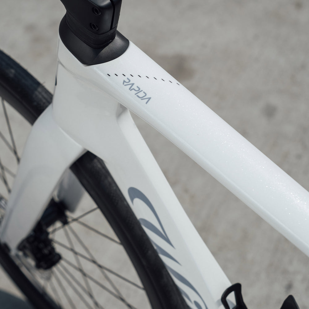 Wilier Rapida 105 12x Road Bike In Weekend White