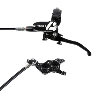 Hope Tech 4 E4 Left Hand Brake in Black - No Rotor