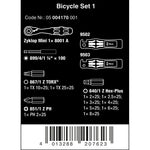 Wera Bicycle Set 1 Zyklop Ratchet Screwdriver Set 14pcs