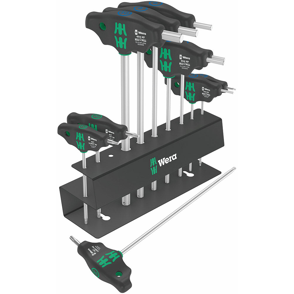 Wera Bicycle Set 6 T-Handle Hex & Torx Key Set 10pcs