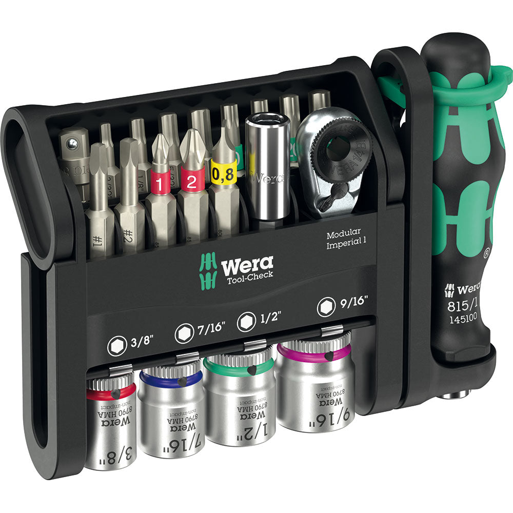 Wera Tool Check Modular Imperial 1, 21 Pieces