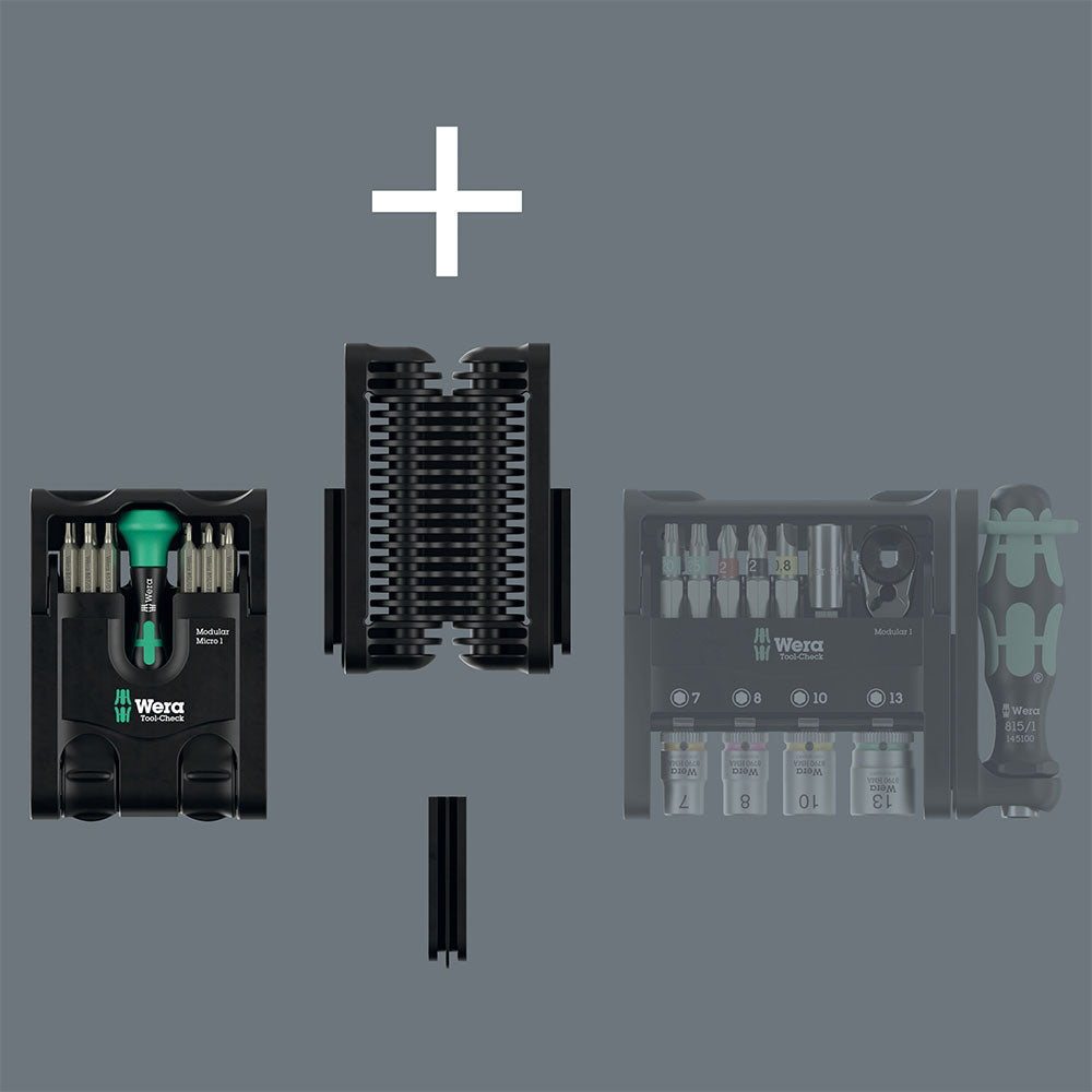Wera Tool-Check Modular Micro 1, 21 Pieces