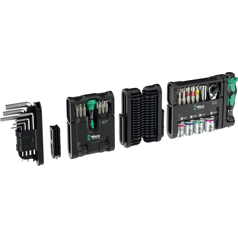 Wera Tool-Check Modular Set Imperial, 50 Pieces