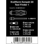 Wera Kraftform Kompakt 20 Tool Finder 1 with pouch
