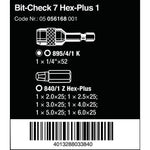 Wera Bit-Check 7 Hex-Plus 1