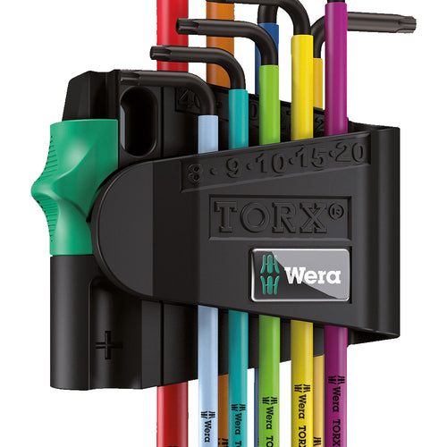 Wera 967 SPKL/9 SB Torx BO Multi BlackLaser L-Keys
