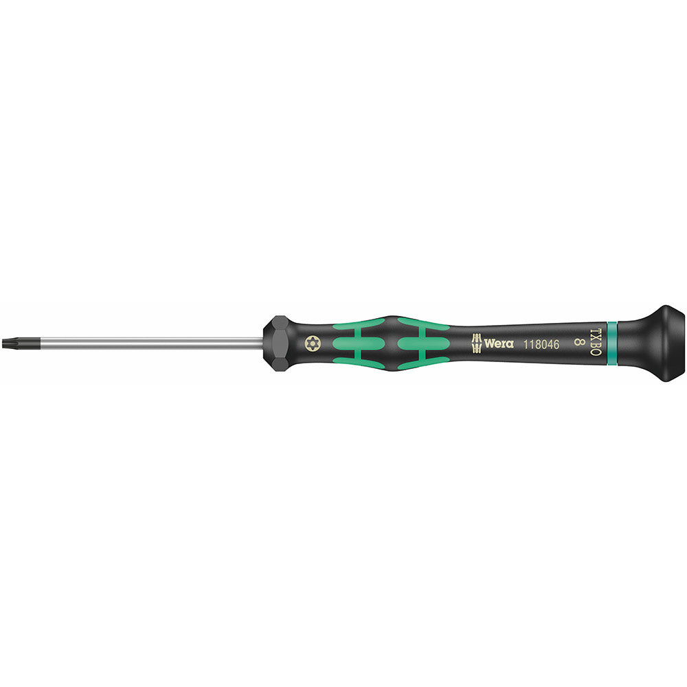 Wera 2067 TORX BO Screwdriver for Tamper-Proof TORX Screws