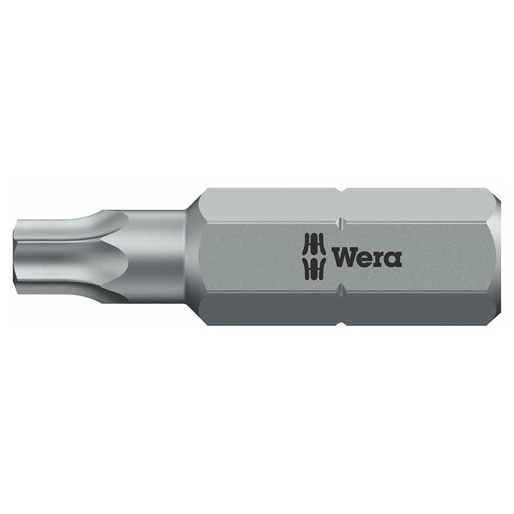 Wera 867/1 Torx BO Bits With Bore Hole