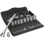Wera 8100 SB 7 Zyklop Ratchet Set With Square 3/8 Drive