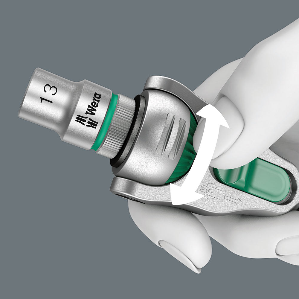 Wera 8000 C Zyklop Speed Ratchet With 1/2 Drive