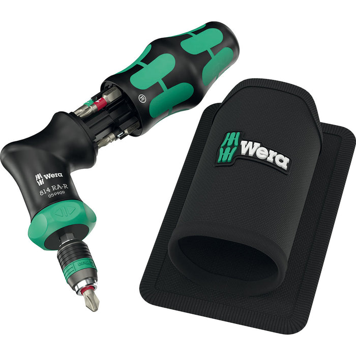 Wera Kraftform Kompakt Ratchet Pistol R1, 7 Pieces