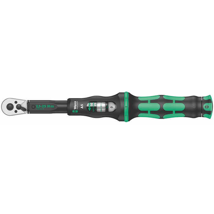Wera Torque Wrench With Reversible Ratchet 2.5-25