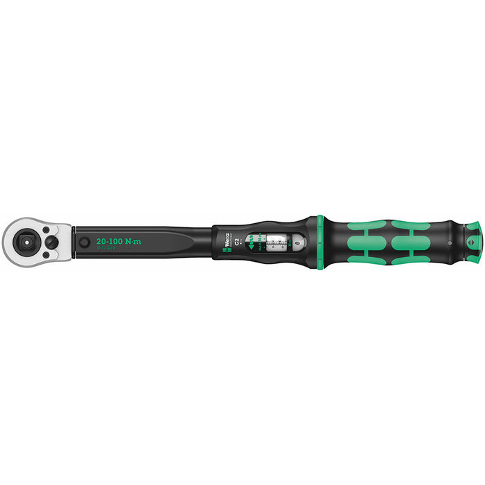 Wera Tools Click Torque C 2 Reversible Ratcher 20-100nm