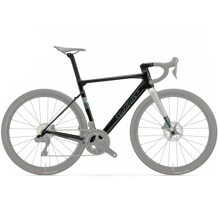 Wilier Rave SL Frameset In Black/Silver