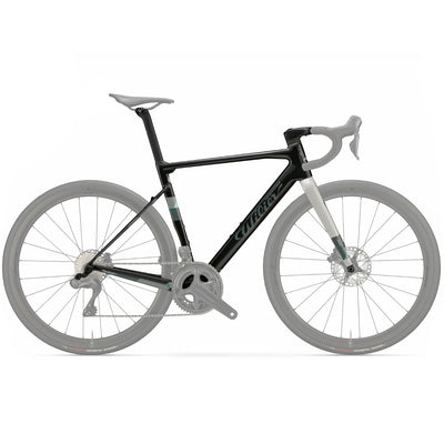 Wilier Rave SL Frameset In Black/Silver