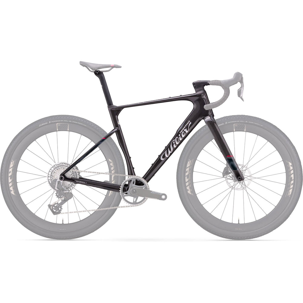 Wilier Rave SLR ID2 Frameset In Glitch Black With Stemma S2