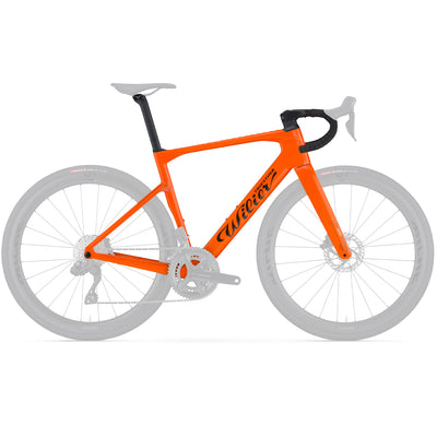 Wilier Rapida Frameset In Midday Orange