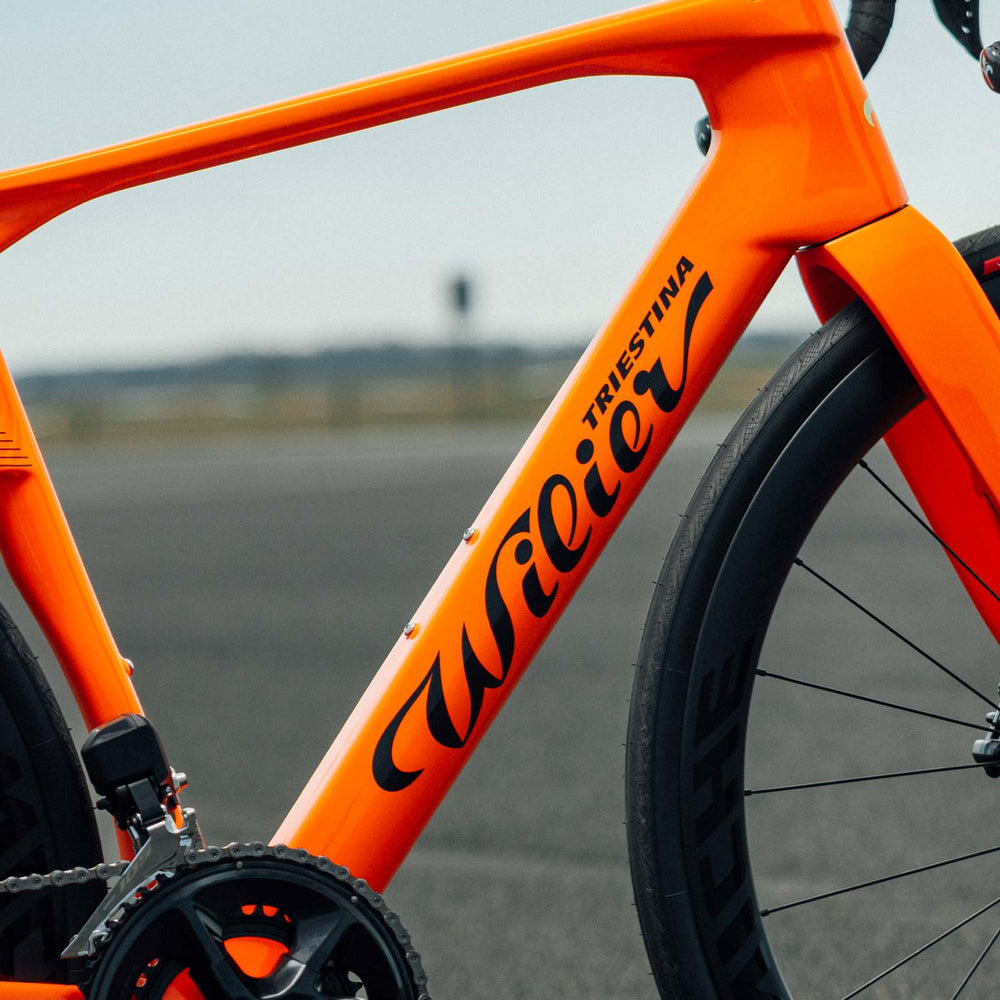 Wilier Rapida Frameset In Midday Orange