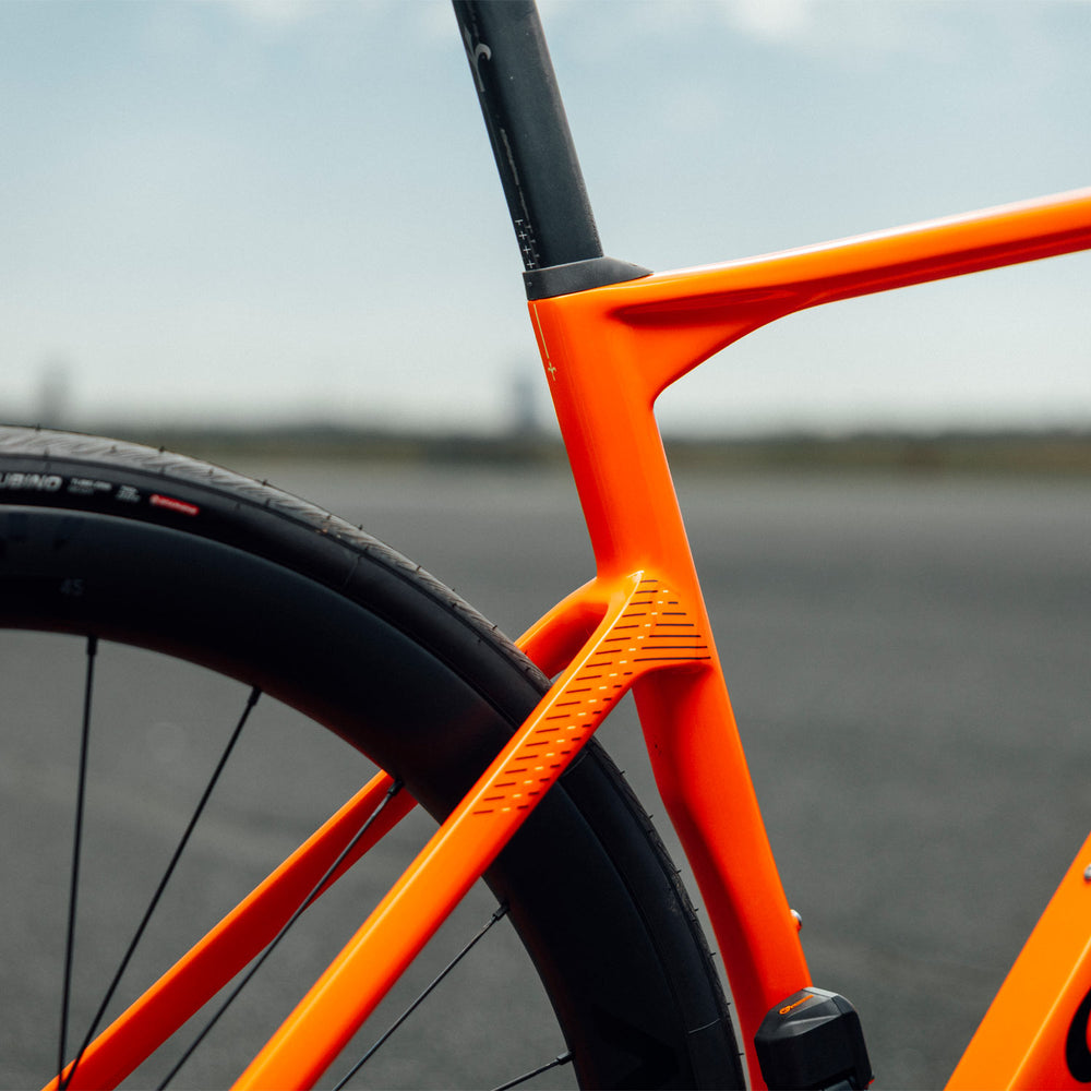 Wilier Rapida Frameset In Midday Orange