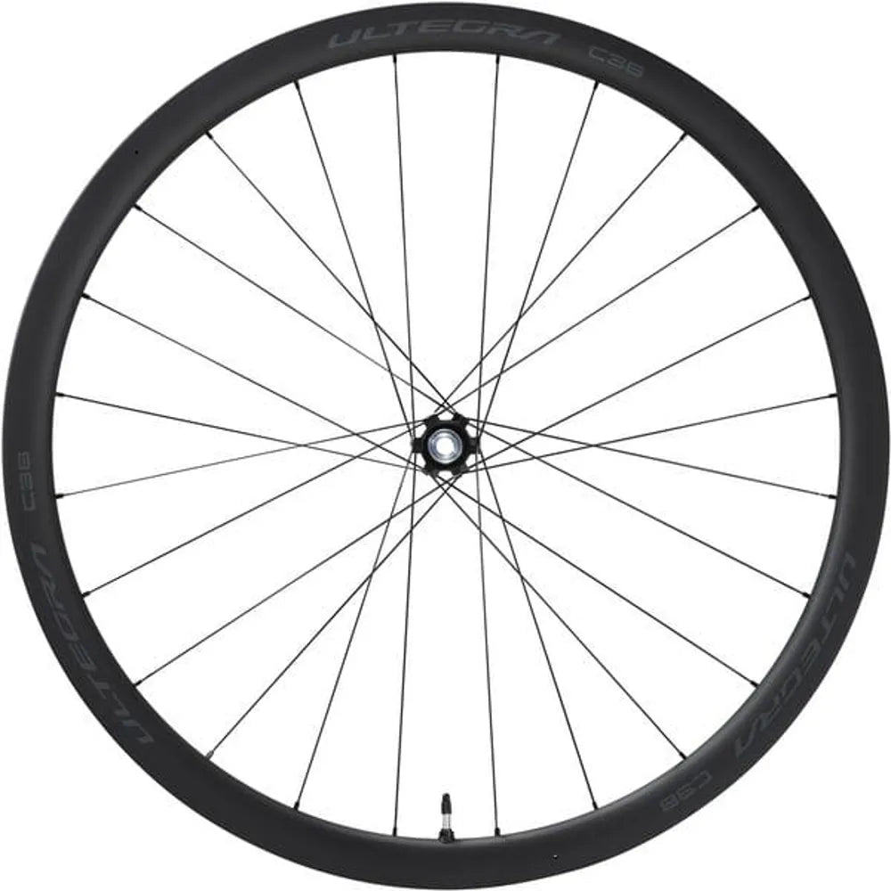 Shimano Ultegra C36 Tubeless Disc Centre Lock Carbon Front Wheel