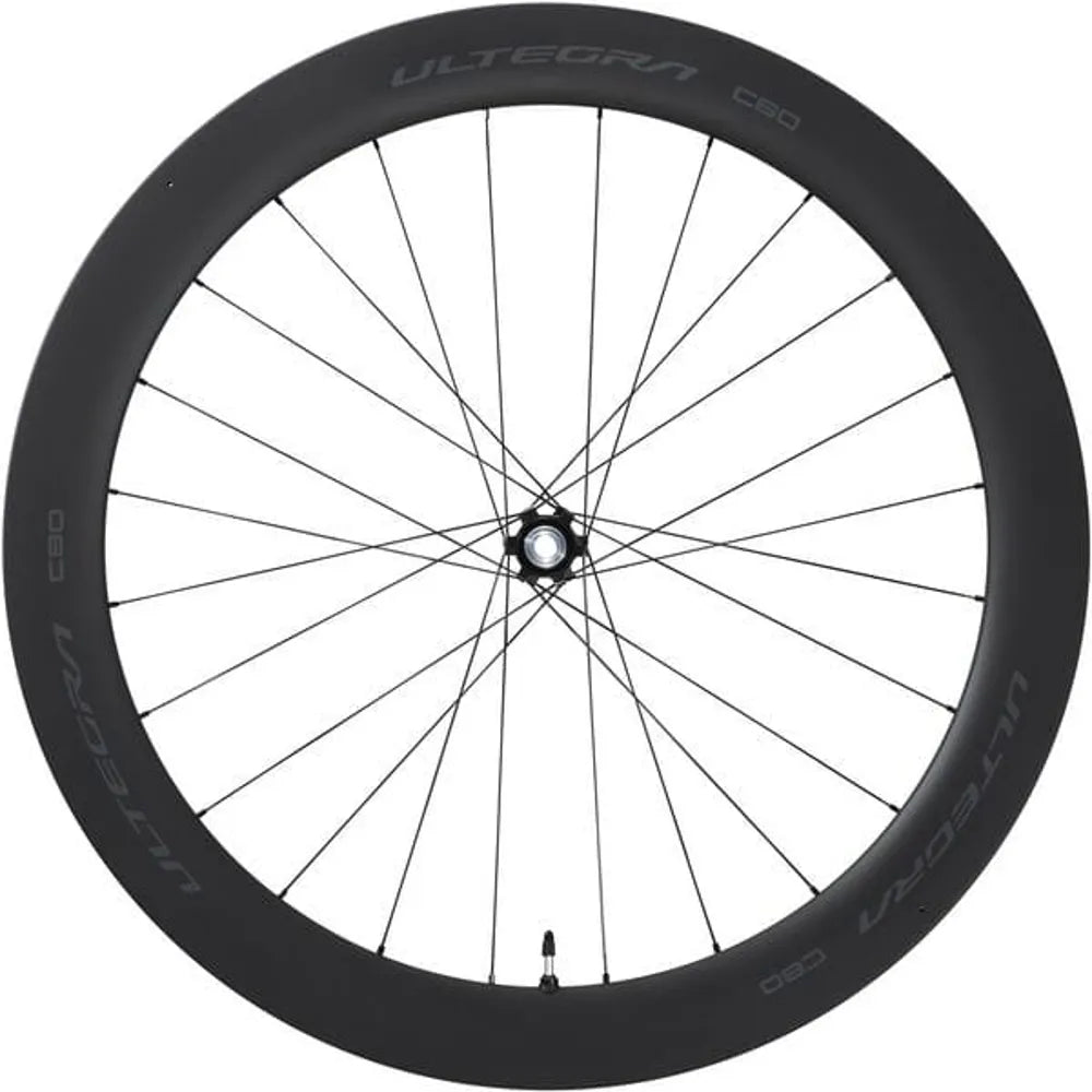 Shimano Ultegra C60 Tubeless Disc Centre Lock Carbon Front Wheel