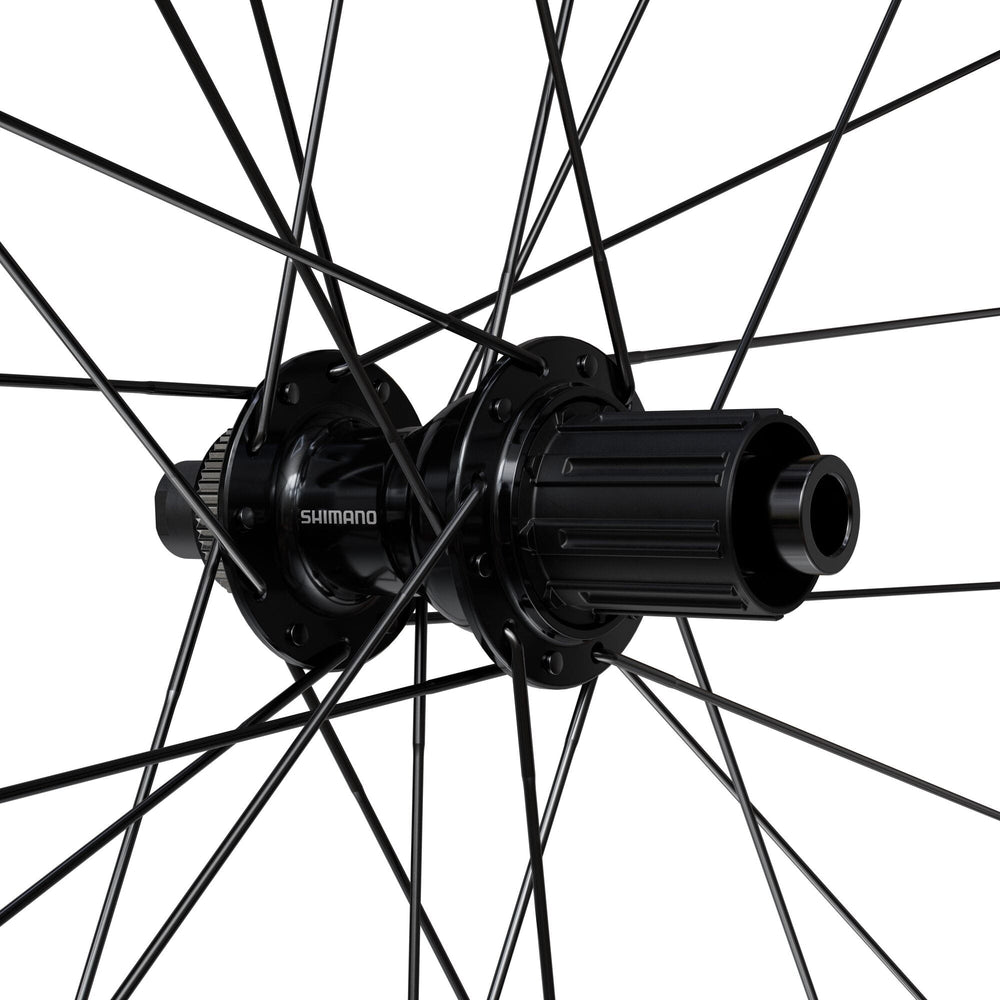 WH-RX180 tubeless ready CL disc clincher wheel, 700C, rear 11/12-sp HG, 12x142mm
