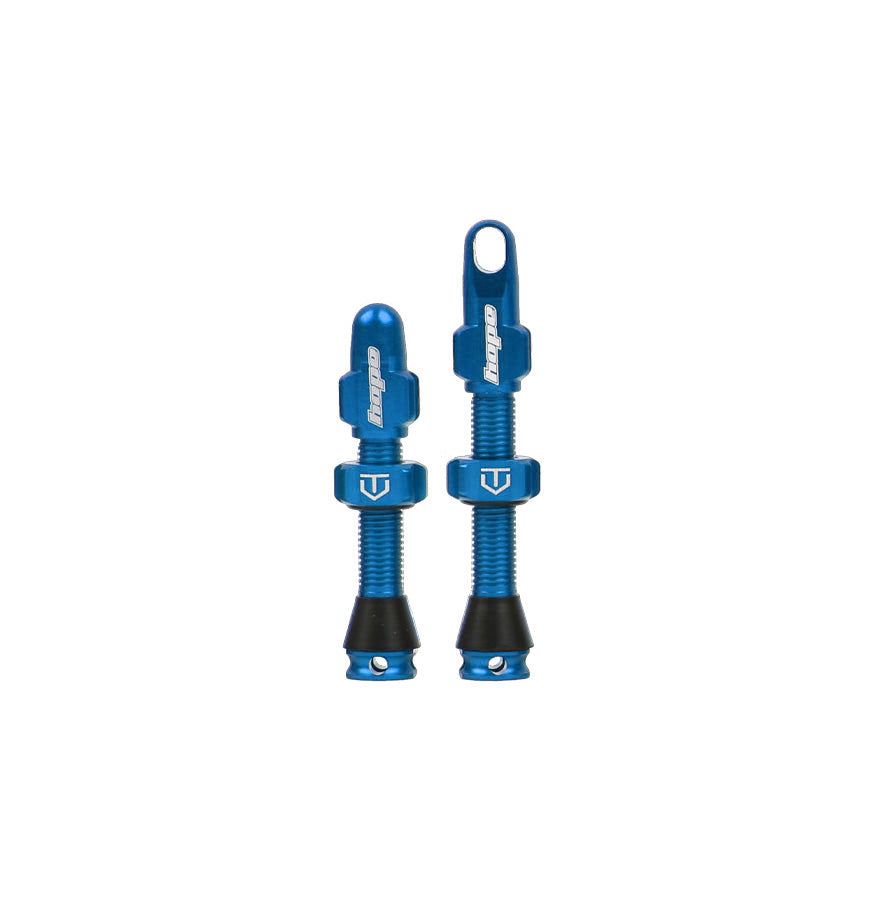 Hope Tubeless Valve Pair - 40/60mm - Blue