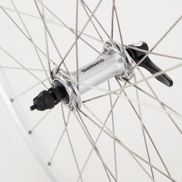 M Part Wheels Road Front Wheel Shimano RS400 Hub Mavic Open Elite Rim silver 700c