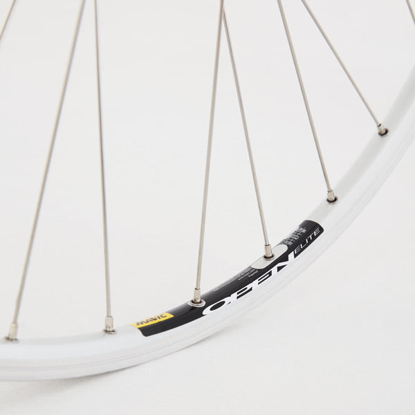Road Rear Wheel Shimano RS400 Hub Mavic Open Elite Rim silver 700c  Carriage Free