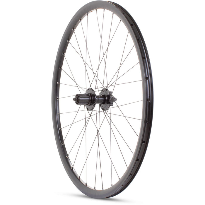Gravel/MTB Rear Wheel Shimano QC400 6B Hub QR 135mm 650B/27.5 inch TLR Rim blkk
