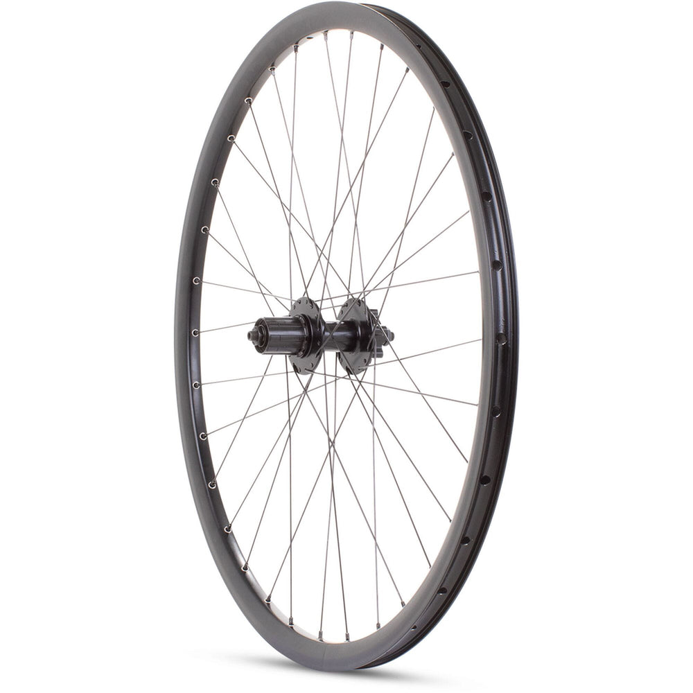 Gravel/MTB Rear Wheel Shimano QC400 6B Hub QR 135mm 650B/27.5 inch TLR Rim blkk