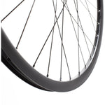 Gravel/MTB Rear Wheel Shimano QC400 6B Hub QR 135mm 650B/27.5 inch TLR Rim blkk
