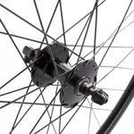 M Part Wheels Gravel Front Wheel Shimano QB 400 6B Hub QR 100mm 700c Sniper 24 Rim black